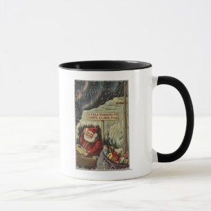 Tasse Noël GreetingSanta au Pôle Nord