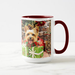Tasse Noël - Terrier soyeux - Haley