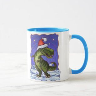 Tasse Noël Tyrannosaurus