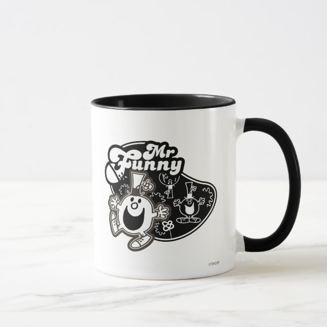 Tasse Noir & Blanc M. Funny (Droite)