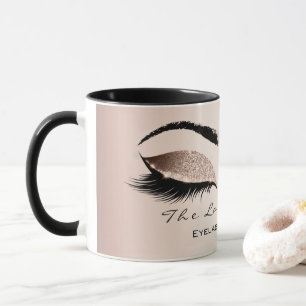 Tasse Noir de parties scintillantes de studio de