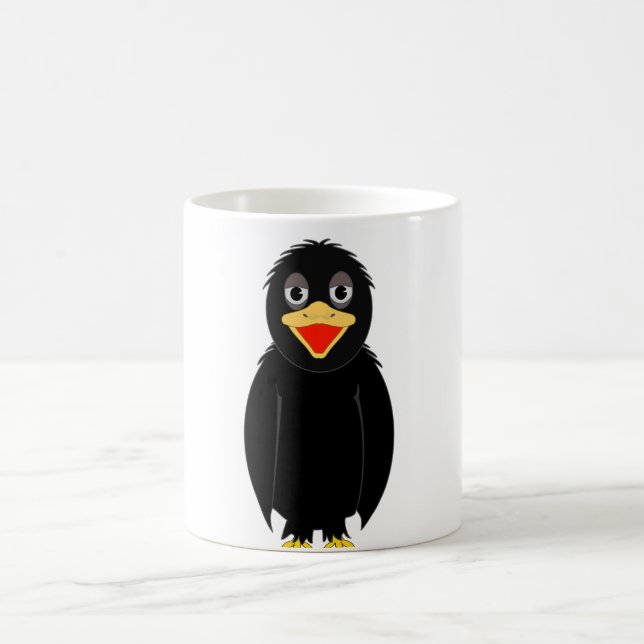 Tasse noire de corneille (Centre)