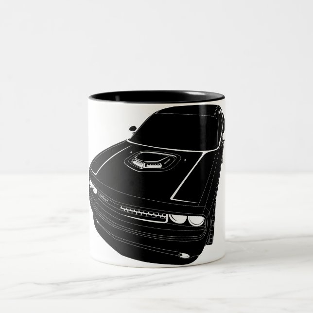 Tasse noire du dispositif trembleur 0002 (Centre)