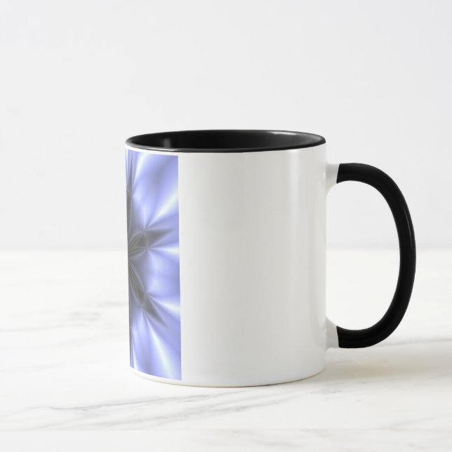 Tasse noire et pourpre de Kaleidescope Cofee (Droite)