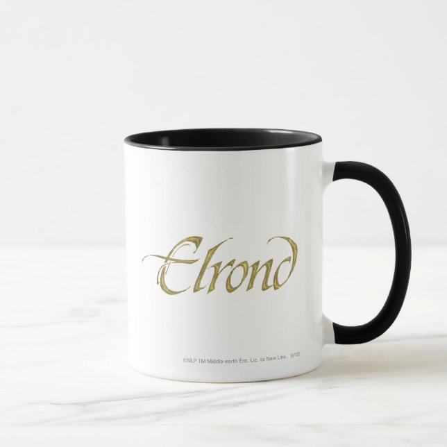 Tasse Nom ELROND™ Texté (Droite)