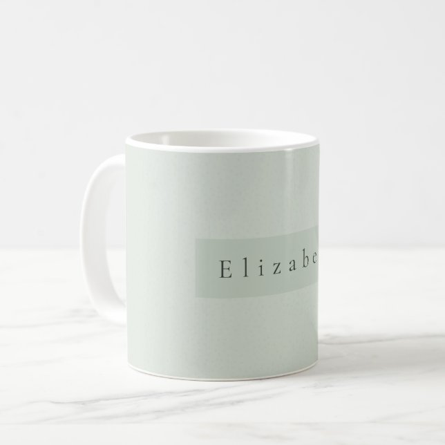 Tasse Nom Moderne  (Devant gauche)