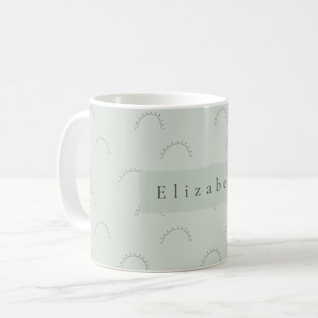 Tasse Nom Moderne  (Devant gauche)