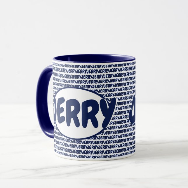 Tasse Nom personnalisé personnalisé personnalisé (Devant gauche)