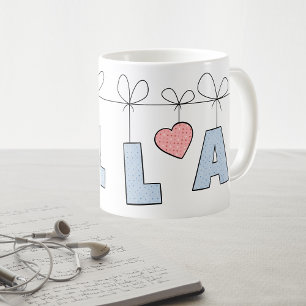 Tasse Nom Personnel Ella