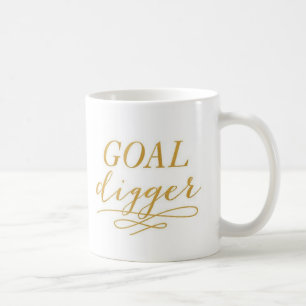 Tasse nommée faite sur commande de bêcheur de but