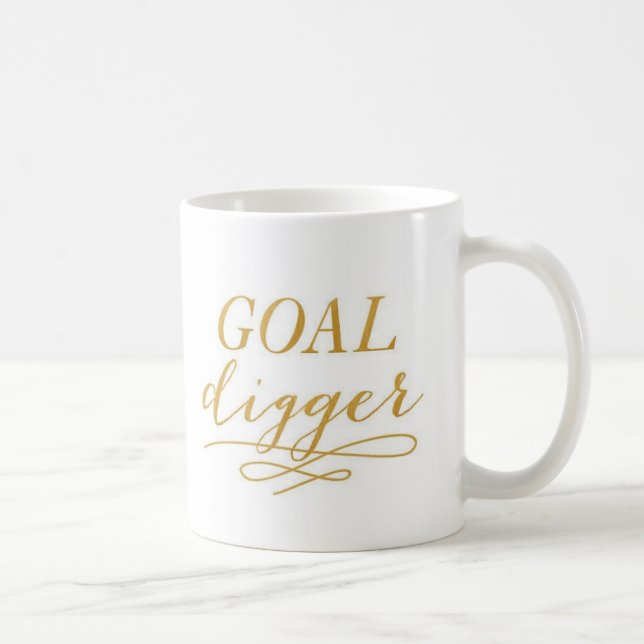 Tasse nommée faite sur commande de bêcheur de but (Droite)