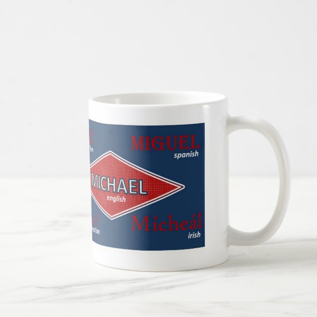 Tasse nommée internationale de Michael (Droite)