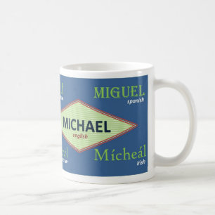 Tasse nommée internationale de Michael