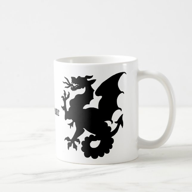 Tasse nommée personnalisée par coutume de tasse de (Droite)