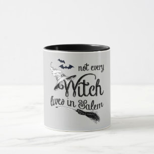 Tasse Non chaque sorcière habite à Salem Halloween