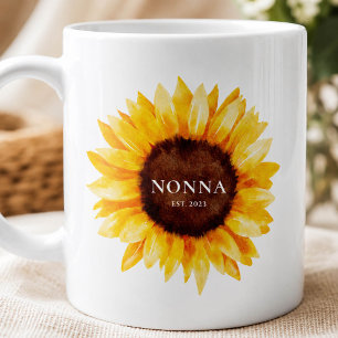 Tasse Nonna Tournesol Cadeau pour grand-mère