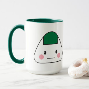 Tasse Nori japonais d'algue de boule de riz d'omusubi