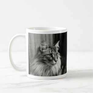 Tasse norvégienne de chat de forêt