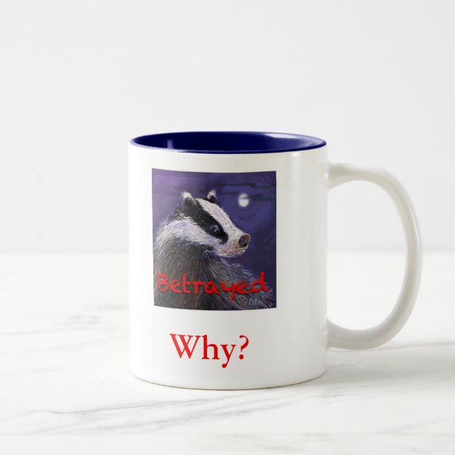 Tasse - n'oubliez jamais l'abattage de blaireau (Droit)