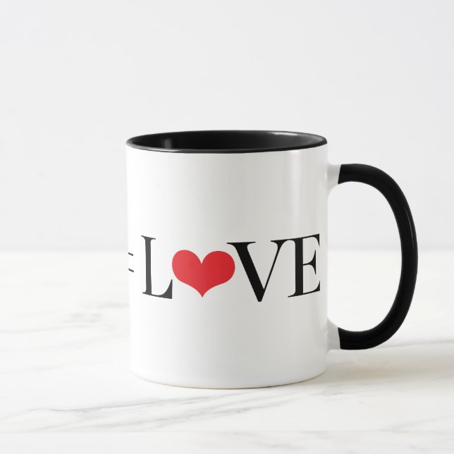 Tasse Nourriture = amour (Droite)
