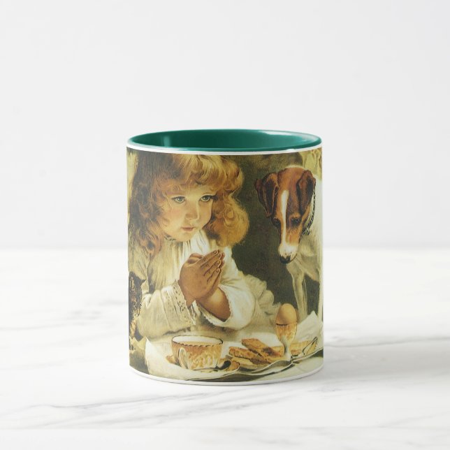 Tasse Nous Prions, Suspendez Charles Burton Barber (Centre)