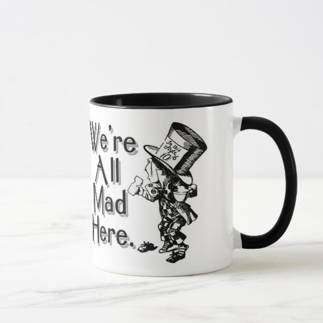 Tasse Nous sommes tous fous (Droite)