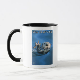Tasse Nouvelle scène de loutre de HampshireSea
