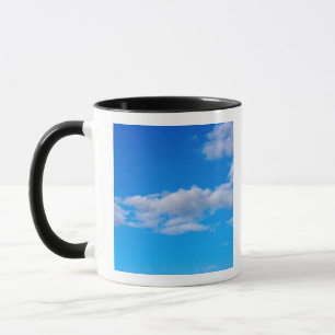Tasse nuages cumulus au-dessus de l'Antarctique occident