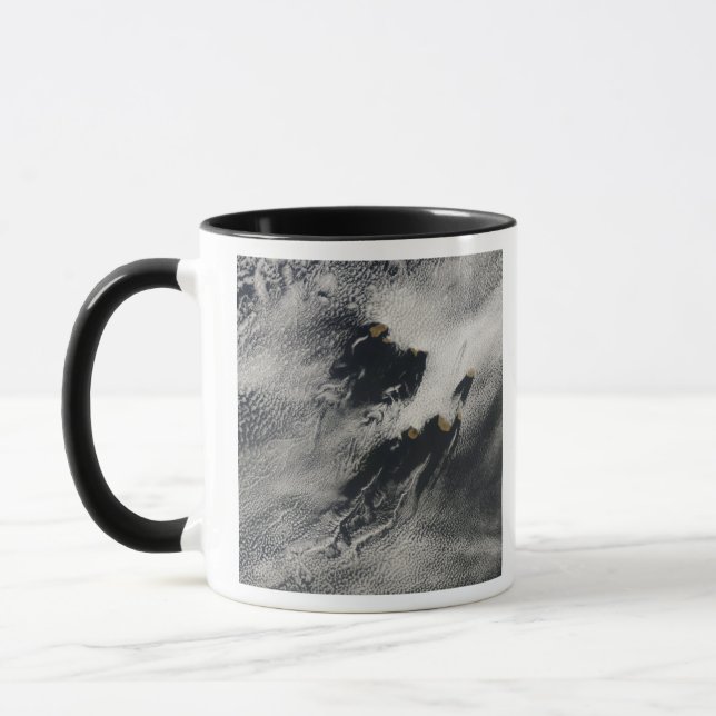 Tasse Nuages ondulés en forme d'onde de navire et vortic (Gauche)