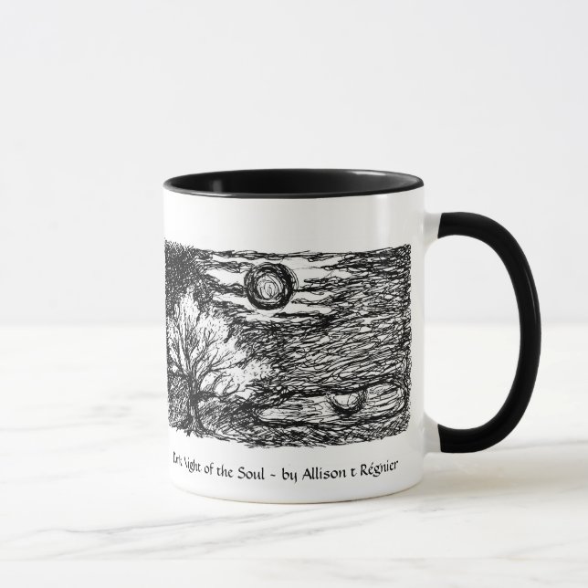 Tasse Nuit foncée de l'âme (Droite)