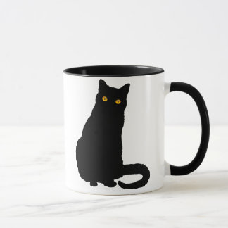 Tasse numéro 1 de chat noir
