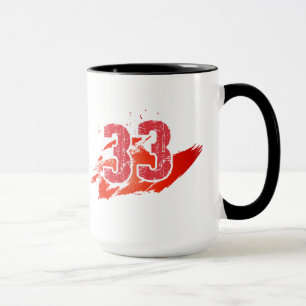Tasse Numéro 33