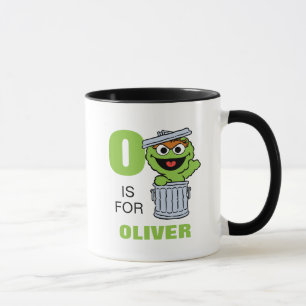 Tasse O est pour Oscar le Groupe   Ajouter Votre Nom