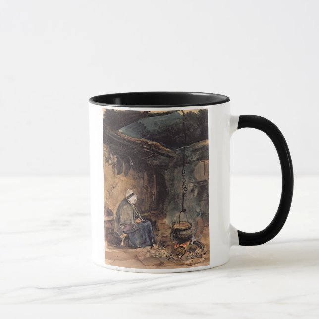 Tasse Observant le pot bouillir - un intérieur de (Droite)