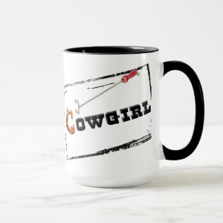 Tasse occidentale de tasse de café "de cow-girl