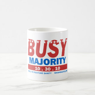 Tasse occupée de majorité