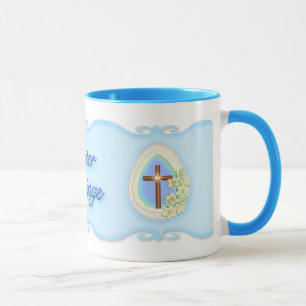 Tasse Oeuf de fenêtre et croix