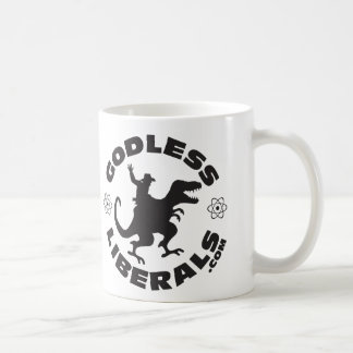 Tasse officielle libérale athée de logo
