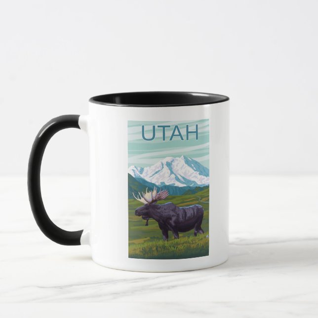 Tasse Oie avec MountainUtah (Gauche)