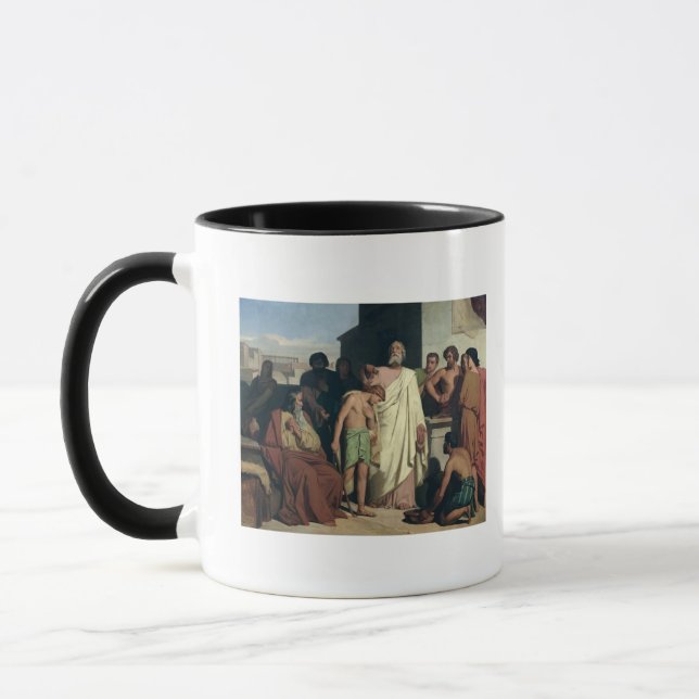 Tasse Oindre de David par Saul, 1842 (Gauche)