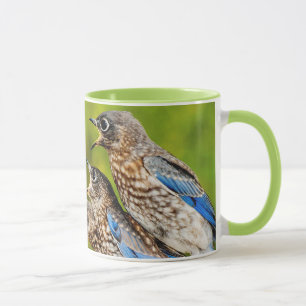 Tasse Oiseau bleu oriental