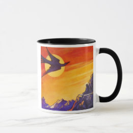Tasse Oiseau hors du temps et de l'espace