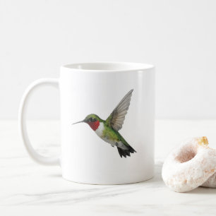 Tasse Oiseau Tropical Colibri à Gorge Rubis