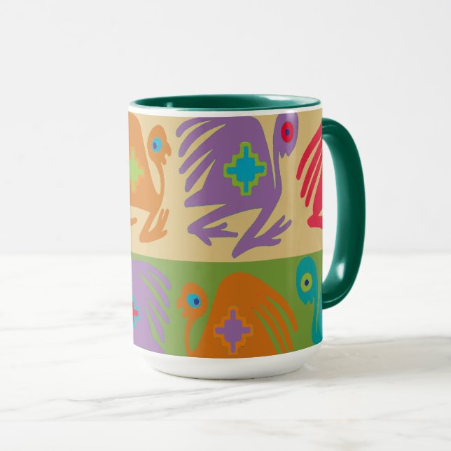 Tasse Oiseaux Péruviens (Devant droit)