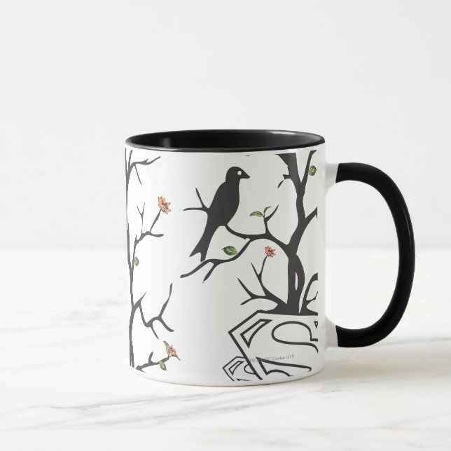 Tasse Oiseaux superfilles dans l'arbre (Droite)