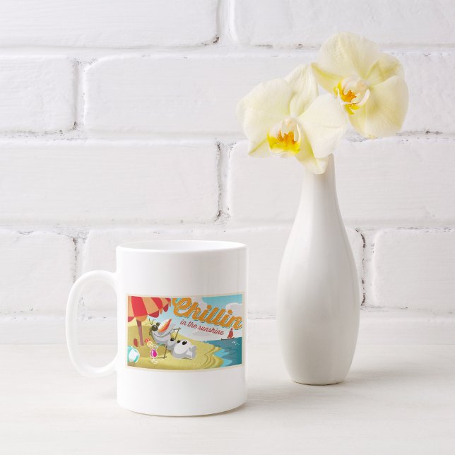 Tasse Olaf | Chillin' dans le soleil (Créateur téléchargé)