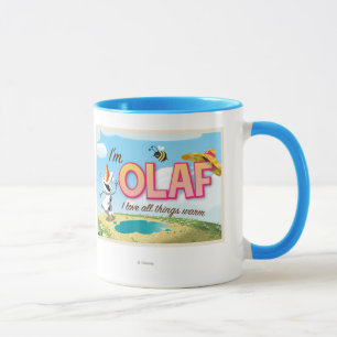 Tasse  Olaf  J'aime toutes les choses chaudes