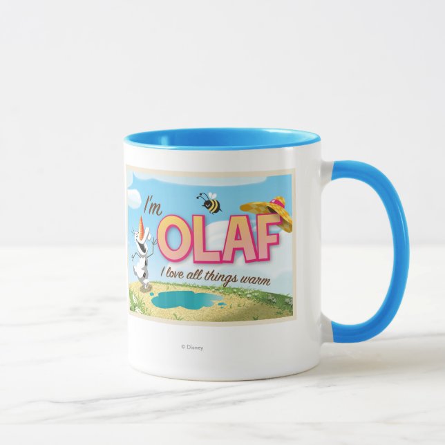 Tasse  Olaf| J'aime toutes les choses chaudes (Droite)