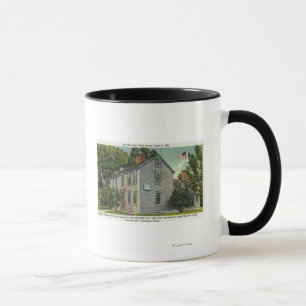Tasse Old Hancock Clark Vue de la maison, Paul Revere Ro