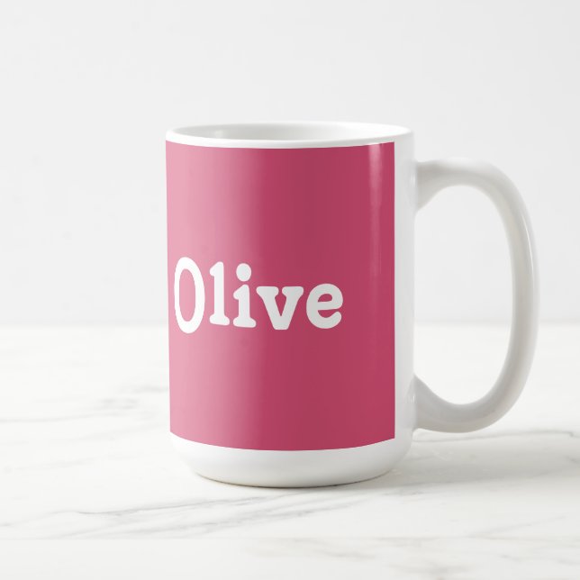 Tasse Olive (Droite)